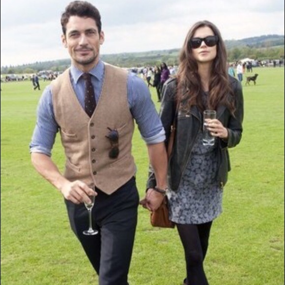 Polo RL - Herringbone Langley Vest (Made in Italy)